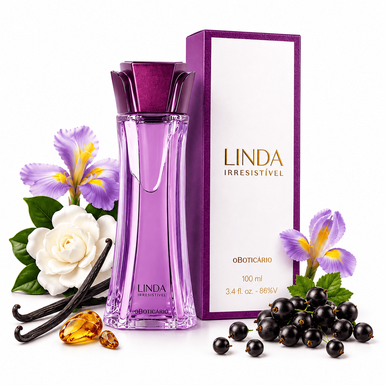Linda Irresistível Desodorante Colônia 100ml
