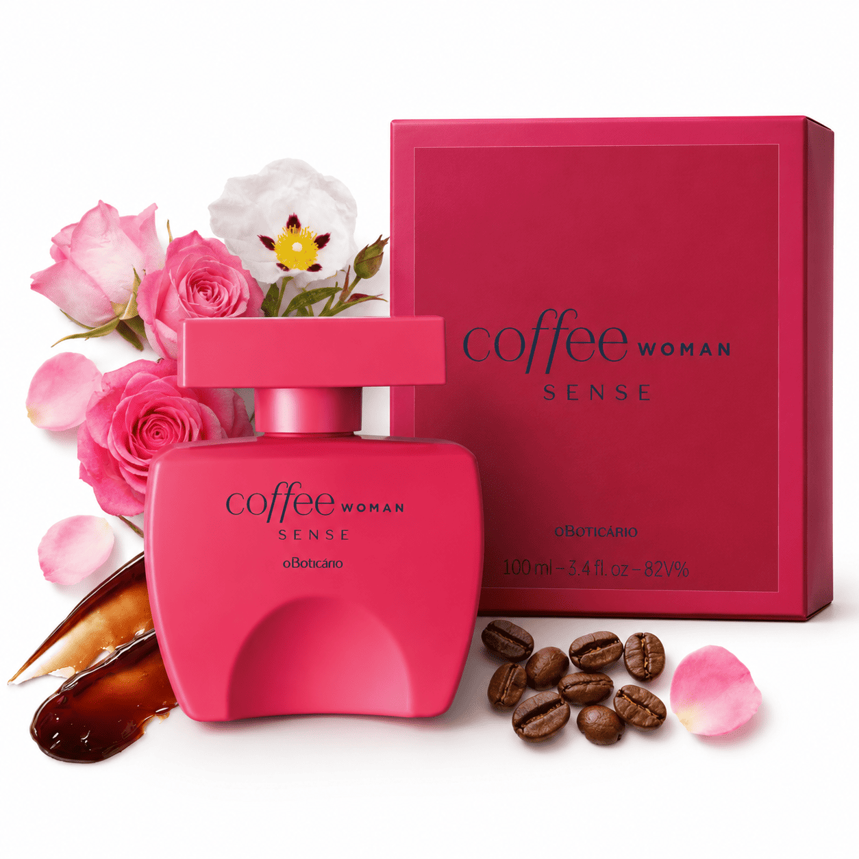 Coffee Woman Sense Desodorante Colônia 100ml