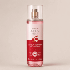 Body Splash Desodorante Colônia Cereja de Fases 200ml
