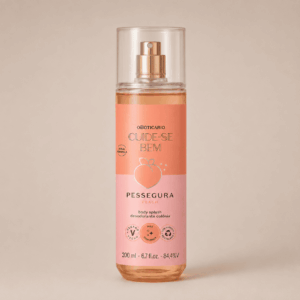 Body Splash Desodorante Colônia Cuide-se Bem Pessegura 200ml