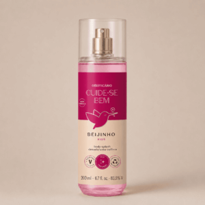 Body Splash Desodorante Colônia Cuide-se Bem Beijinho 200ml
