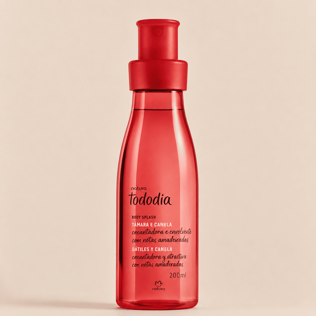 Body Splash Tâmara e Canela Tododia 200ml