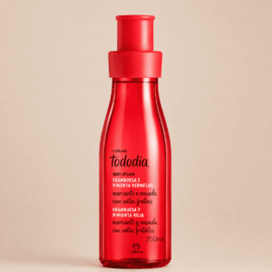 Body Splash Framboesa e Pimenta Rosa Tododia 200ml
