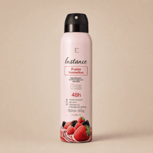 Desodorante Antitranspirante Aerossol Instance Frutas Vermelhas 150ml/90g