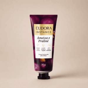 Creme Perfumado Para As Mãos Instance Ameixa e Praliné 30g