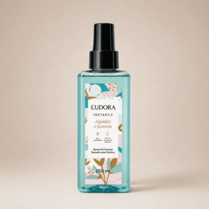 Body Splash Colônia Instance Algodão E Jasmim 200ml