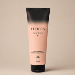 Loção Hidratante Desodorante Corporal Eudora Velvet Cristal 150ml