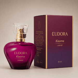 Eudora Kiss Me Cabernet Desodorante Colônia 50ml