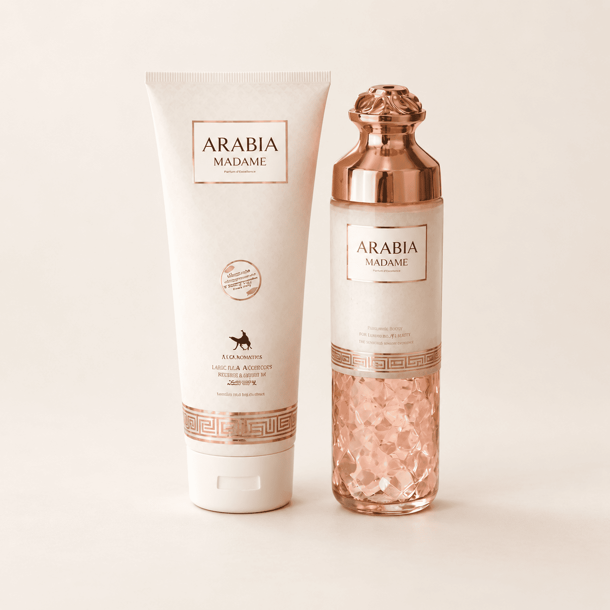 Kit Arabia Madame Hidratante Corporal e Body Splash